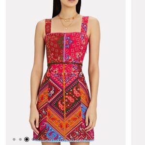 NWT Farm Rio Patchwork Mini Dress MEDIUM